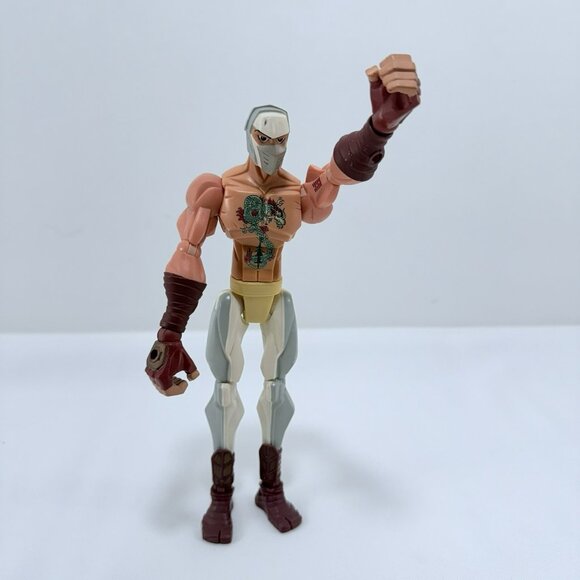 Hasbro Gi Joe Sigma 6 Figure Toy Storm Shadow Soldier Man Posable Tattoo Masked - Picture 1 of 12